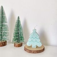 Christmas Christmas Tree Paraffin Party Candle 1 Piece sku image 1