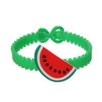Cute Fruit Pvc Epoxy Kid's Wristband 1 Piece sku image 3
