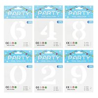 Birthday Number Aluminum Film Party Balloons main image 4