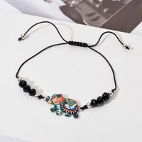 Fashion Unicorn Butterfly Elephant Beaded Rope Women's Bracelets 1 Set main image 2