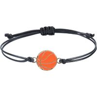 Einfacher Stil Basketball Football Legierung Emaille Unisex Armbänder 1 Stück sku image 1