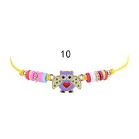 Fashion Heart Shape Butterfly Alloy Stoving Varnish Kid's Bracelets sku image 10