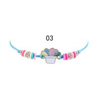 Fashion Heart Shape Butterfly Alloy Stoving Varnish Kid's Bracelets sku image 5