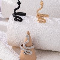 Simple Style Snake Alloy Women's Rings 1 Piece main image 4
