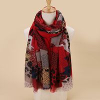 Women's Fashion Eye Imitation Cotton And Linen Cotton Linen Scarves sku image 8