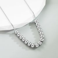 Einfacher Stil Geometrisch Titan Stahl Halskette Überzug Edelstahl Halsketten 1 Stück main image 5