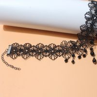 Vintage Style Flower Lace Halloween Women's Choker main image 4