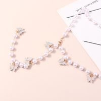 Fashion Butterfly Imitation Pearl Alloy Sequins Women's Waist Chain 1 Piece main image 7