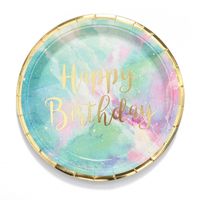 Birthday Letter Paper Party Tableware 10 Pieces sku image 2