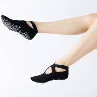 Women's Fashion Solid Color Cotton Printing Ankle Socks sku image 1