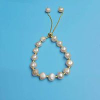 Fashion Geometric Baroque Pearls Beaded Bracelets sku image 1