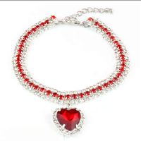 Luxurious Rhinestone Heart Shape Pet Collar sku image 10
