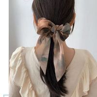 Simple Style Gradient Color Cloth Handmade Hair Tie 1 Piece sku image 1