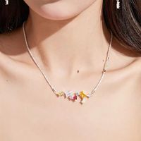Fashion Geometric Water Droplets Copper Inlay Rhinestones Women's Bracelets Earrings Necklace main image 1