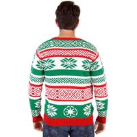 Streetwear Santa Claus Cotton Blend Round Neck Long Sleeve Regular Sleeve Printing Sweater main image 4