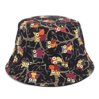Unisex Fashion Cartoon Printing Wide Eaves Bucket Hat main image 3
