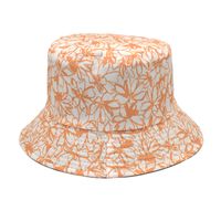 Women's Fashion Geometric Printing Flat Eaves Bucket Hat sku image 8
