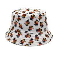 Women's Fashion Geometric Printing Flat Eaves Bucket Hat sku image 6