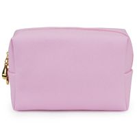 Basic Solid Color Pu Leather Square Makeup Bags sku image 28