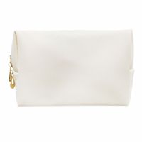 Basic Solid Color Pu Leather Square Makeup Bags sku image 25