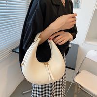Women's Small All Seasons Pu Leather Vintage Style Underarm Bag main image 2