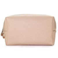 Basic Solid Color Pu Leather Square Makeup Bags sku image 11