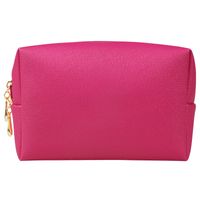 Basic Solid Color Pu Leather Square Makeup Bags sku image 30