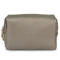 Basic Solid Color Pu Leather Square Makeup Bags sku image 32