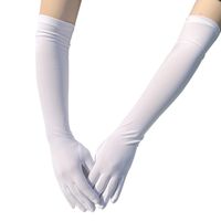 Frau Einfacher Stil Einfarbig Milchfaser Handschuhe 1 Paar main image 2