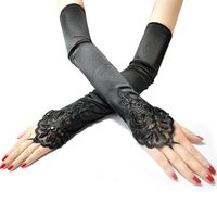 Women's Retro Solid Color Polyester Gloves 1 Pair main image 3