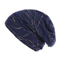 Mujeres Moda Color Sólido Lentejuelas Sin Alero Sombrero De Beanie sku image 5