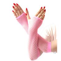Women's Punk Solid Color Nylon Gloves 1 Pair sku image 15