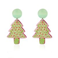 Fashion Christmas Tree Plastic Women's Drop Earrings 1 Pair main image 3