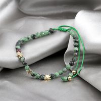 Ins Style Star Natural Stone Beaded Handmade Bracelets 1 Piece main image 1