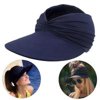 Women's Fashion Solid Color Wide Eaves Sun Hat sku image 6