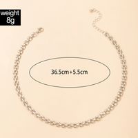 Fashion Geometric Alloy Hollow Out Unisex Necklace main image 3