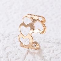 Simple Style Geometric Alloy Plating Women's Rings main image 1