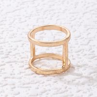 Simple Style Geometric Alloy Plating Women's Rings main image 6