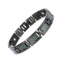 Basic Retro Classic Style Geometric Titanium Steel Men's Bracelets sku image 9