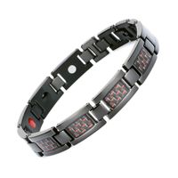 Basic Retro Classic Style Geometric Titanium Steel Men's Bracelets sku image 8