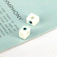 1 Piece 10 * 8mm Glass Square Eye Beads sku image 2