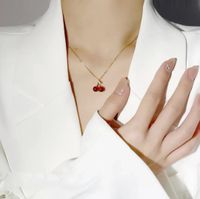 Fashion Cherry Copper Plating Pendant Necklace 1 Piece main image 4