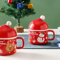 Christmas Fashion Santa Claus Ceramics Christmas Tableware 1 Set main image 5