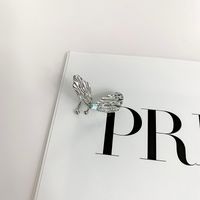 Moda Mariposa Aleación Embutido Cristal Artificial Mujeres Pinzas Para Las Orejas 1 Pieza main image 5