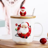 Christmas Christmas Cartoon Ceramics Mug 1 Set sku image 2