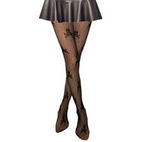 Spider Web Skull Breathable Hollow Out Stockings sku image 2