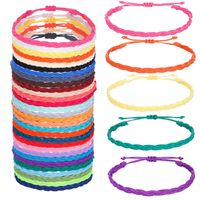 Ethnic Style Solid Color Rope Knitting Women's Bracelets 1 Piece main image 5