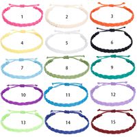 Ethnic Style Solid Color Rope Knitting Women's Bracelets 1 Piece main image 3