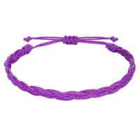 Style Ethnique Couleur Unie Corde Tricot Femmes Bracelets 1 Pièce sku image 10