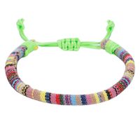 Ethnic Style Geometric Cotton Knitting Unisex Bracelets sku image 3